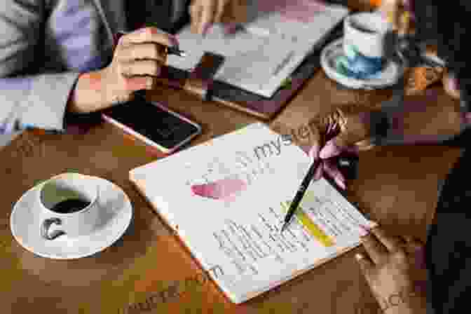 A Person Sitting At A Desk Reading A Book And Taking Notes. Intermediate English Comprehension 1