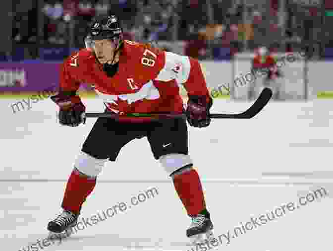 A Photo Of Sidney Crosby Playing Hockey The Kid: A Season With Sidney Crosby And The New NHL