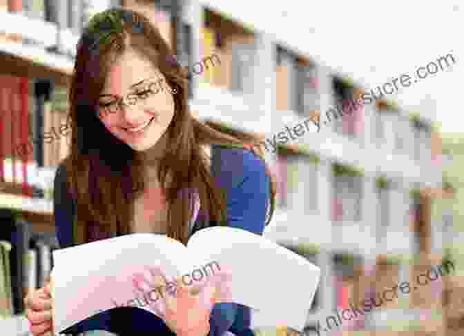 A Young Woman Sitting In A Library, Reading A Book Love Comes Softly: Heartwarming YA Romance Collection (Boxset Series: Young Adult Romance Collection 1)