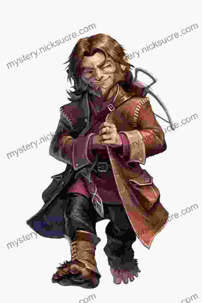 Cunning Halfling Rogue Using Deception To Outsmart Foes Things Heroes Say: A Fantasy Artbook Phrasebook