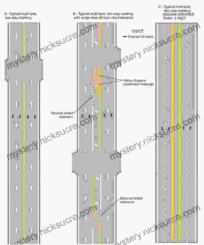 Diagram Of Solid And Broken Lines At An Intersection South Carolina Driver S Practice Tests: +360 Driving Test Questions To Help You Ace Your DMV Exam (Practice Driving Tests)