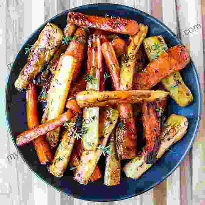 Honey Roasted Root Vegetables With A Medley Of Colorful Carrots, Beets, And Parsnips Vegetarian Cookbook For Teens: 100 Fun Recipes To Cook Like A Pro