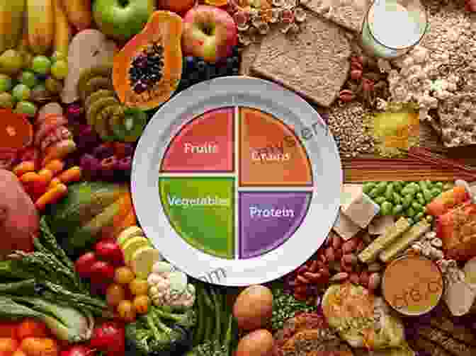 Image Of A Colorful And Varied Plate Of Fruits, Vegetables, And Whole Grains Walking Your Way To Weight Loss: A Simple Two Part Approach To Becoming Fitter Healthier And Happier In 49 Days