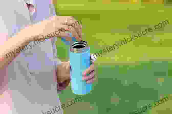 Image Of A Person Holding A Reusable Water Bottle Walking Your Way To Weight Loss: A Simple Two Part Approach To Becoming Fitter Healthier And Happier In 49 Days