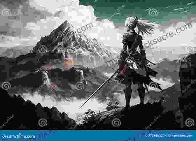 Majestic Hero Standing With A Sword, Overlooking A Vast Landscape Things Heroes Say: A Fantasy Artbook Phrasebook