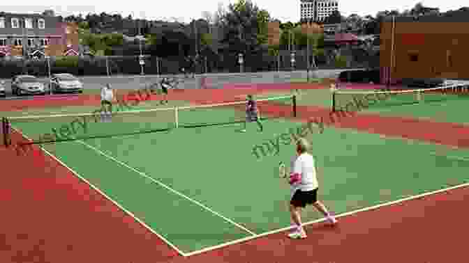 Tennis Court With Players Engaged In A Match Most Interesting Tennis Facts: The #1 Racket Sport In The World