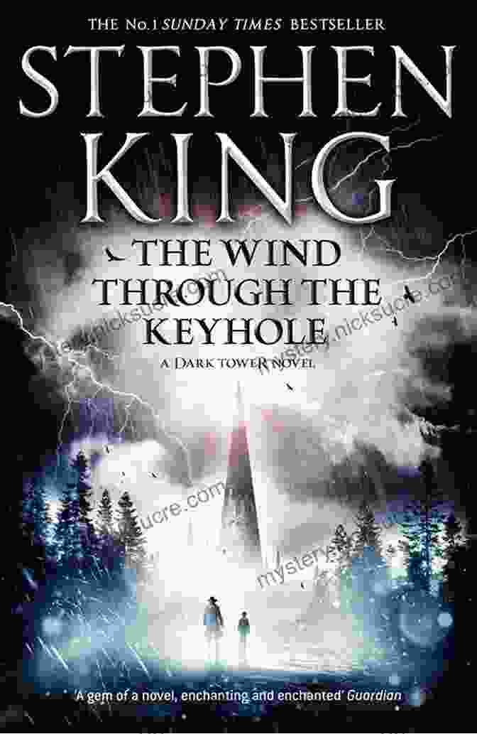 The Wind Through The Keyhole Book Cover, Featuring A Keyhole With A Swirling Vortex Of Colors And An Intricate Key. The Wind Through The Keyhole: The Dark Tower IV 1/2